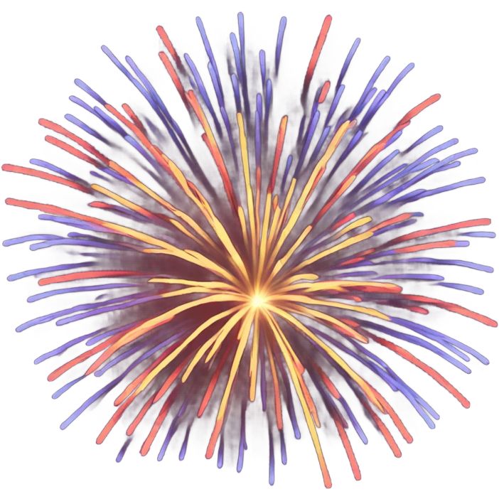 Fireworks  emoji