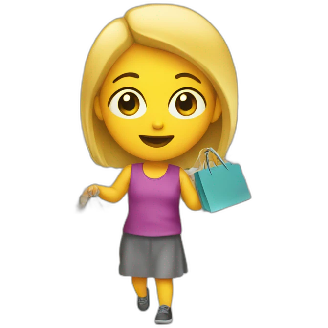 Shopping emoji
