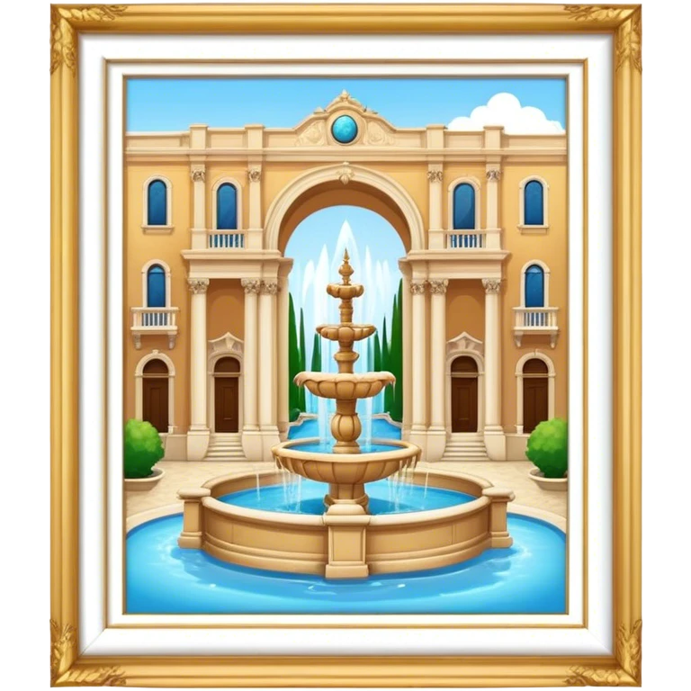 Italian palace fountain  emoji