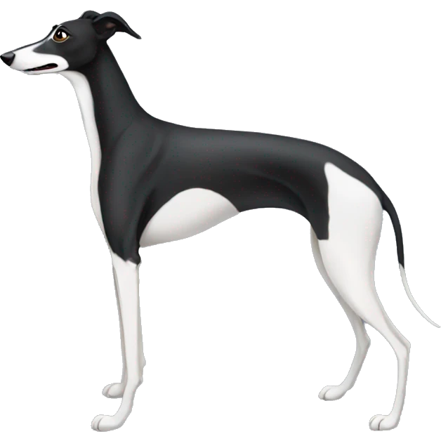 Black greyhound emoji
