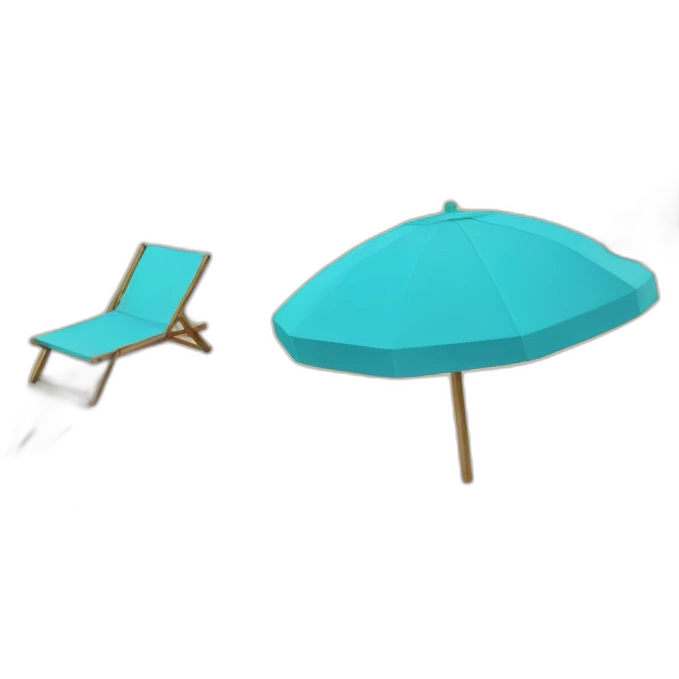 sunny beach in winter emoji
