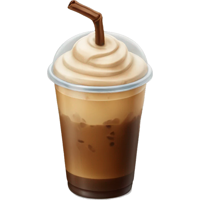 iced coffee emoji