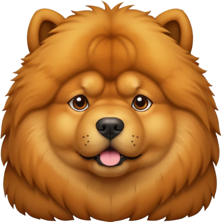 Chow chow dog emoji