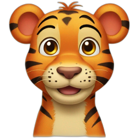 tigger from winnie the pooh emoji