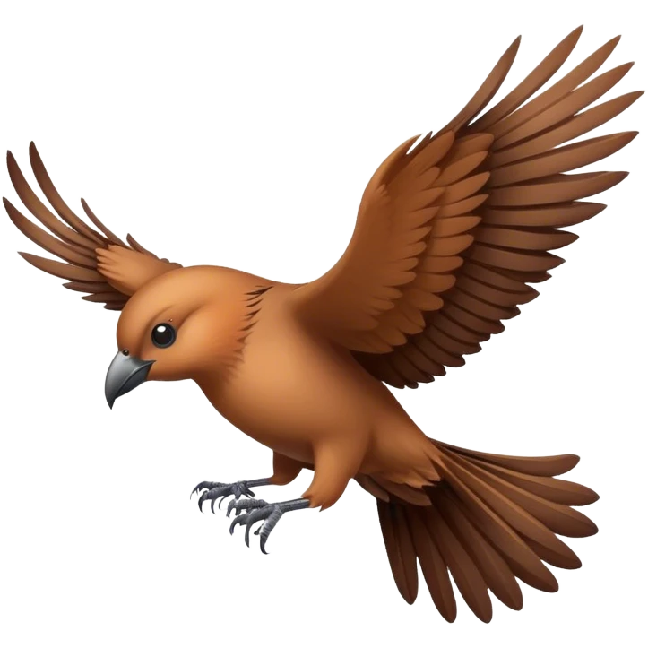 Bird fly emoji