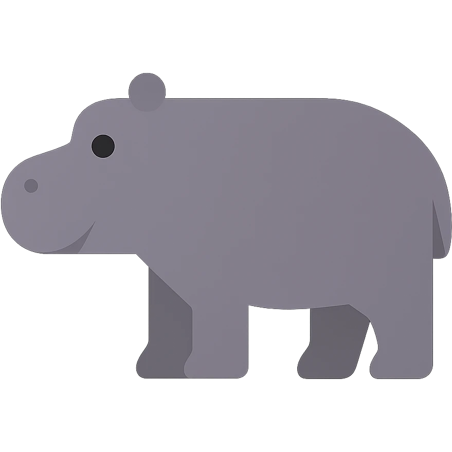 Hippopotamus emoji