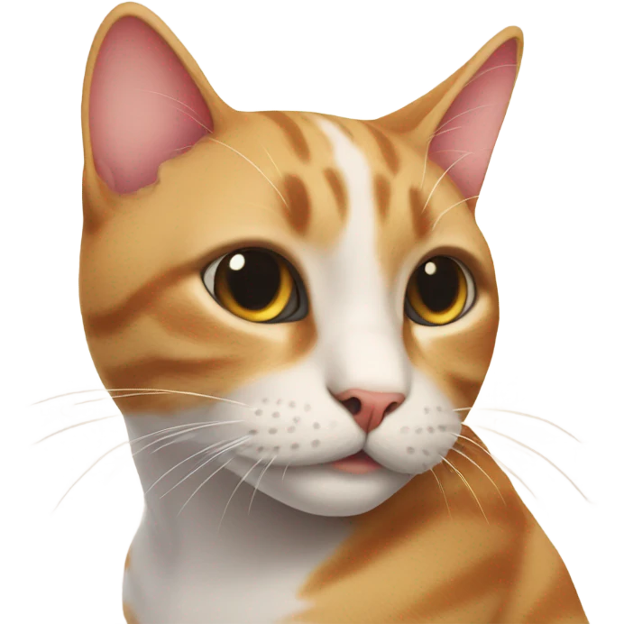 Cat in love emoji