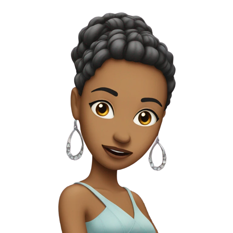 Drop the mic sassy queen  emoji