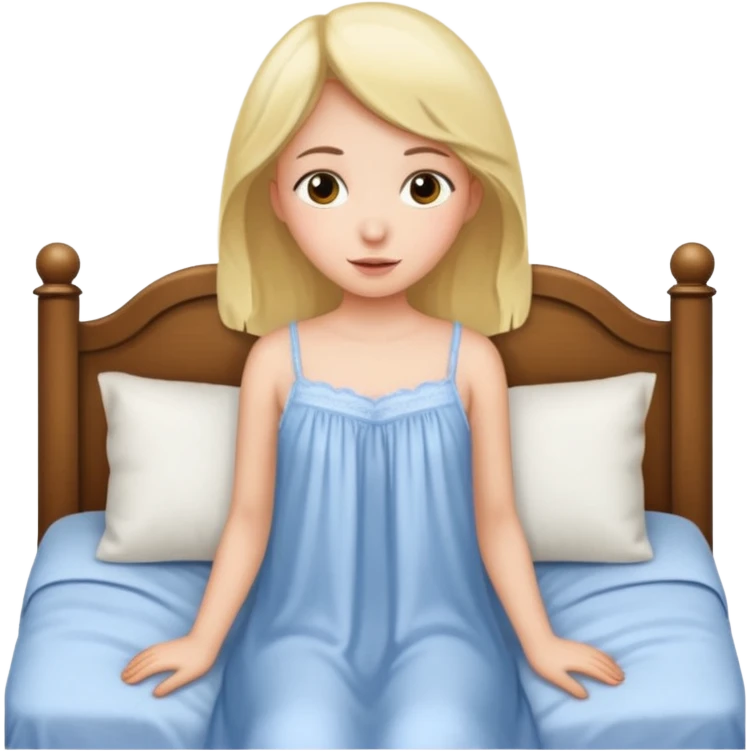 girl going to bed emoji