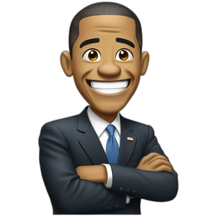 obama slurfing emoji