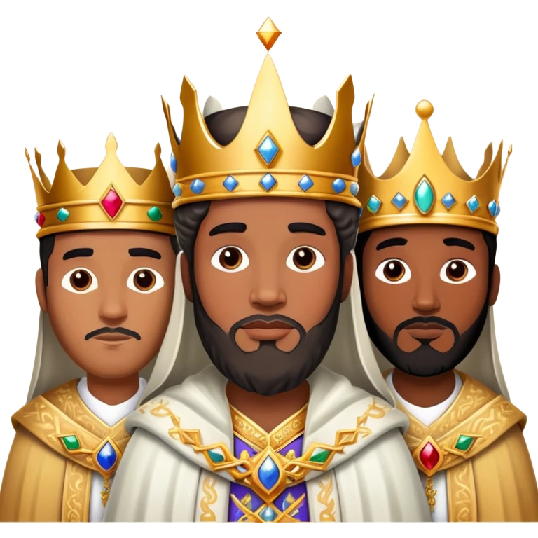 Three kings emoji