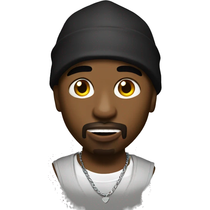 Tupac  emoji