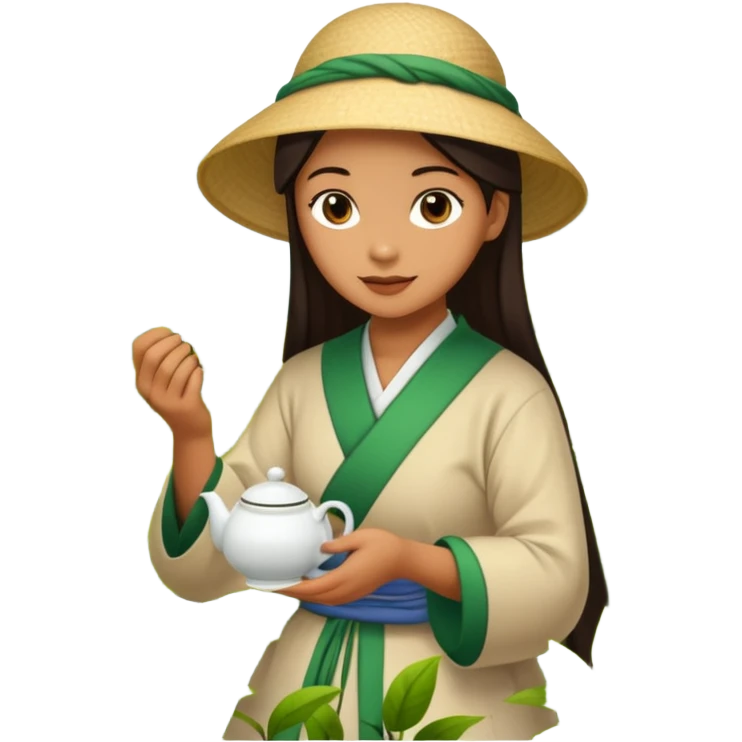 ชาวดอยเก็ยใบชา emoji