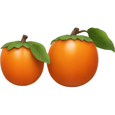 Persimmon emoji