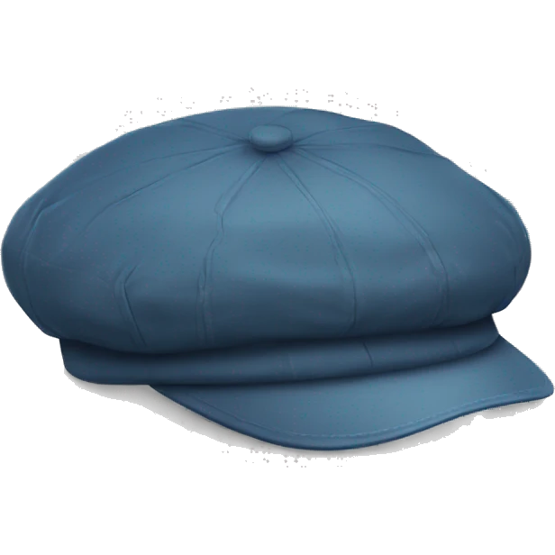 isolated big cloth flat cap emoji