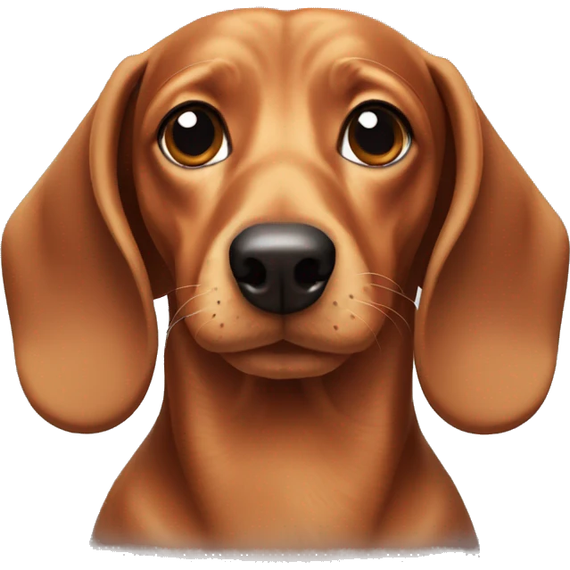 dachshund  emoji