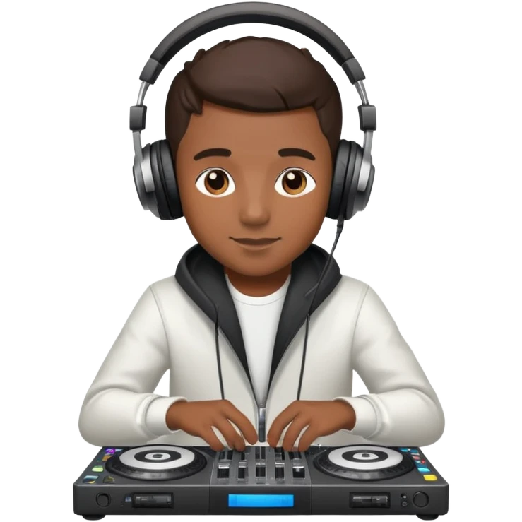 Niño músico DJ emoji