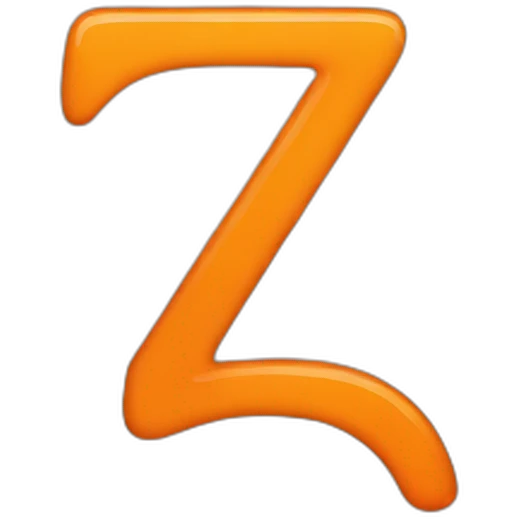 7 LETTER orange emoji
