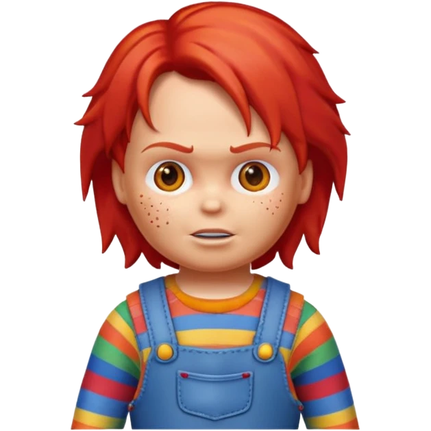 Un emojin de chuky emoji