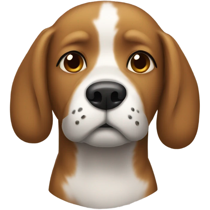 Dog sick emoji