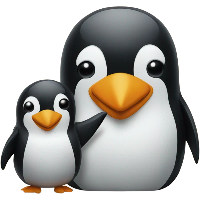 penguin and piv emoji