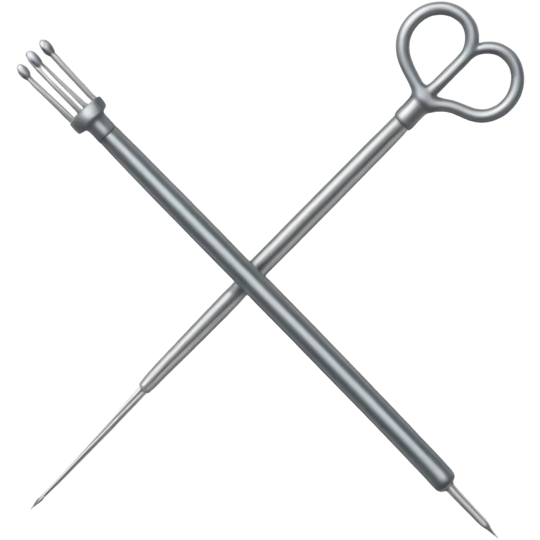  knitting needle emoji