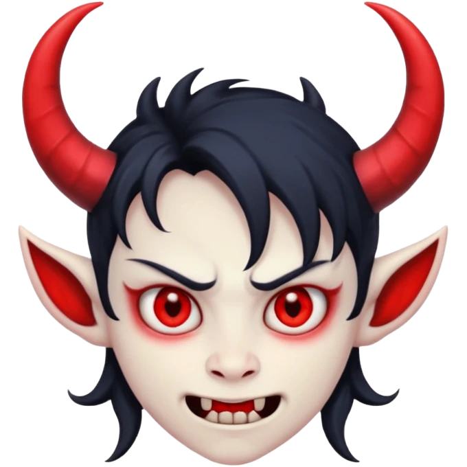Young demon - small horns, mischiievous











 emoji