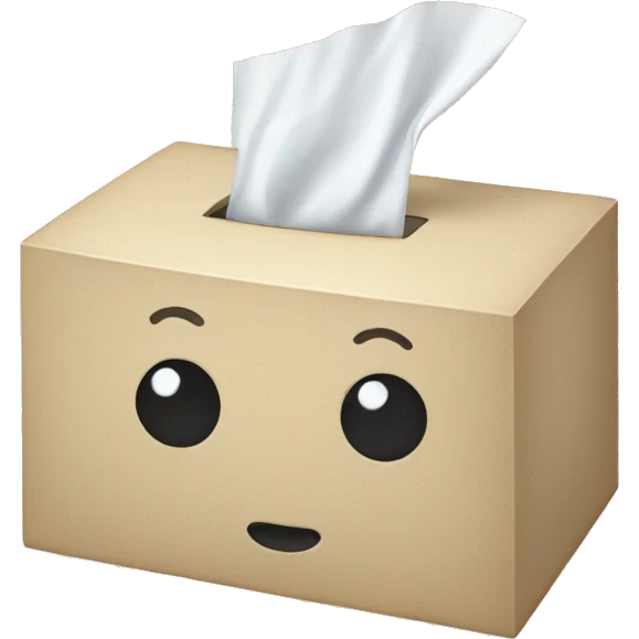 Tissue box emoji
