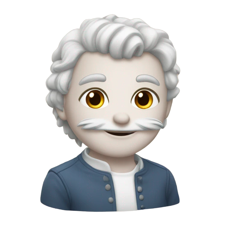 белая кошечка emoji