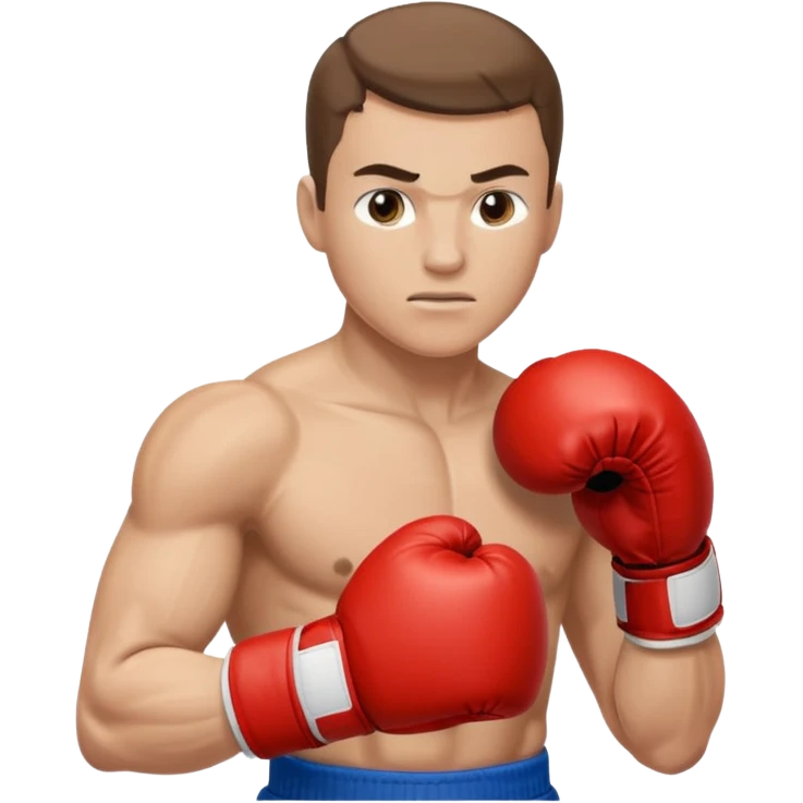 athlete in boxing gloves emoji