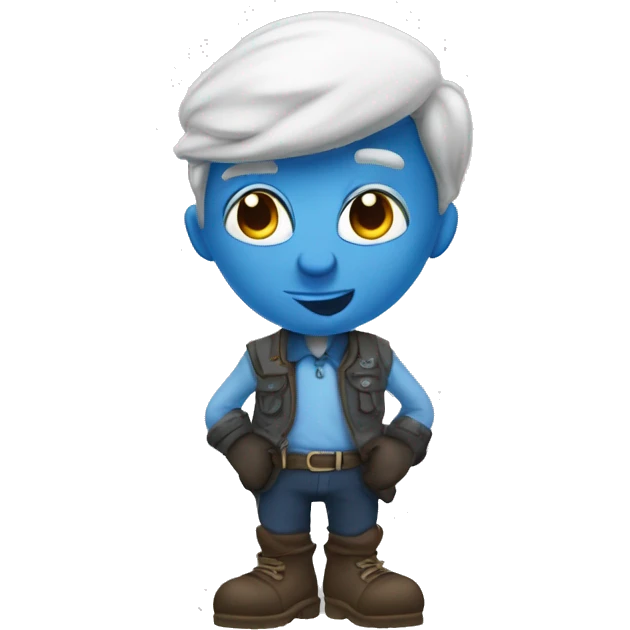 schtroumpf emoji