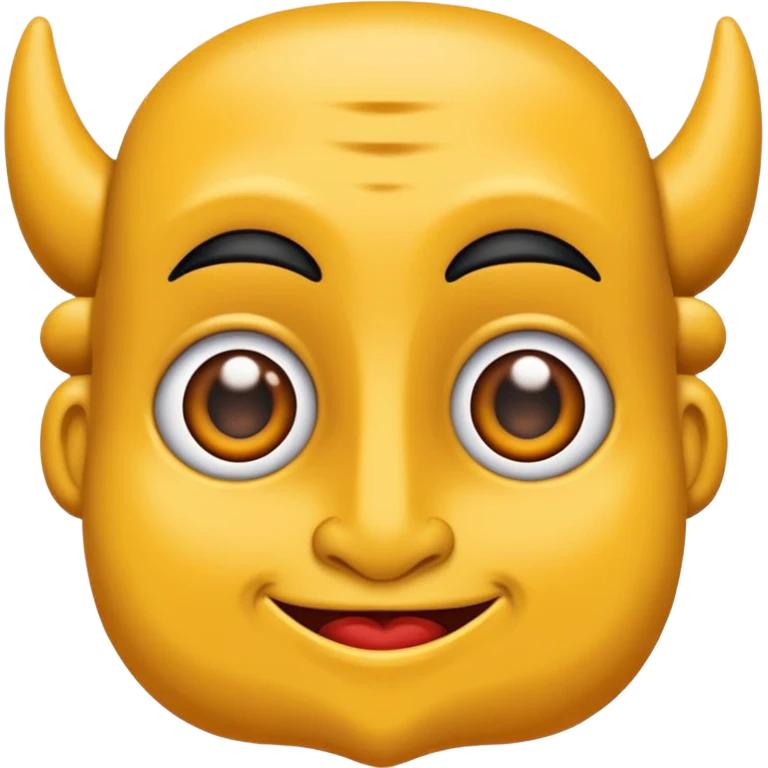 yuvarlak gözlüklü hayvan  emoji