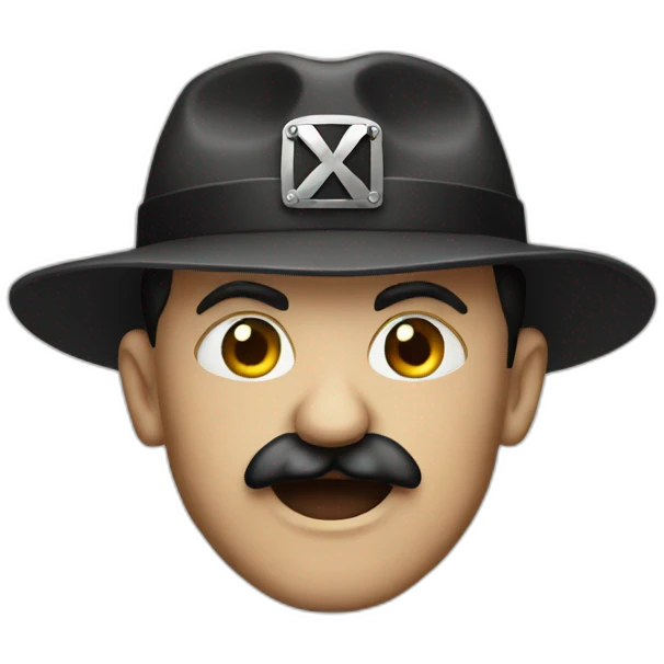 hitler be quiet emoji