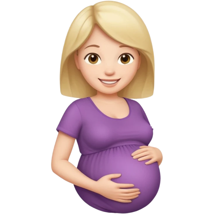 Pregnant woman emoji