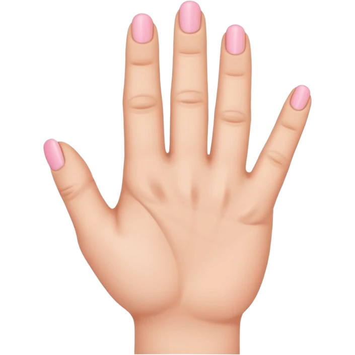 Stick the pinky finger up emoji