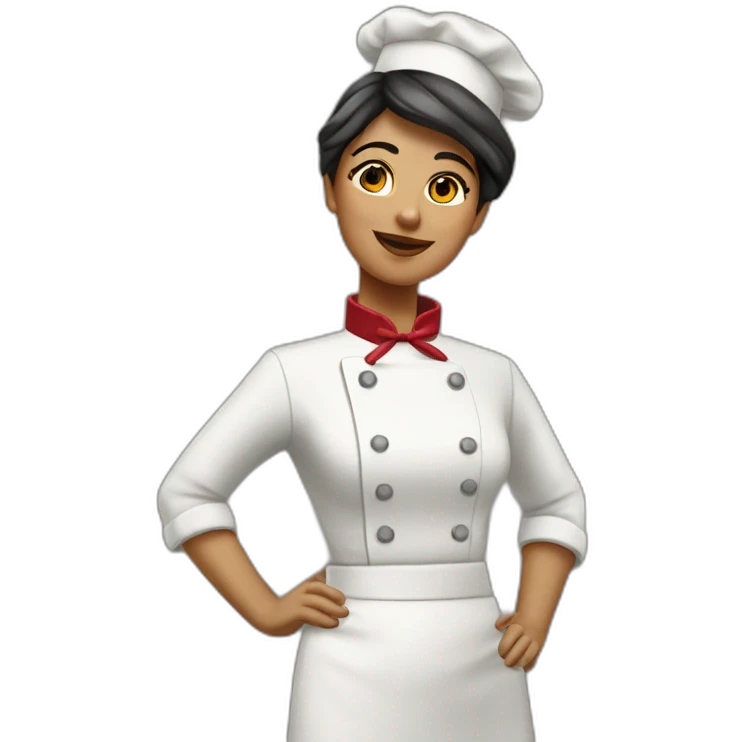 serveuse restaurant de luxe emoji