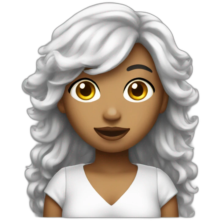 Angel chanteuse emoji
