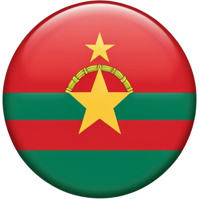 Transnistria flag as a round button emoji