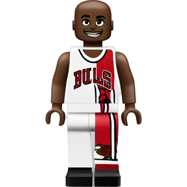 MICHAEL JORDAN lego full body emoji