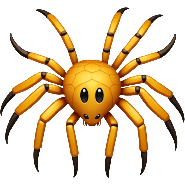 Una estrella con una araña en el centro  emoji