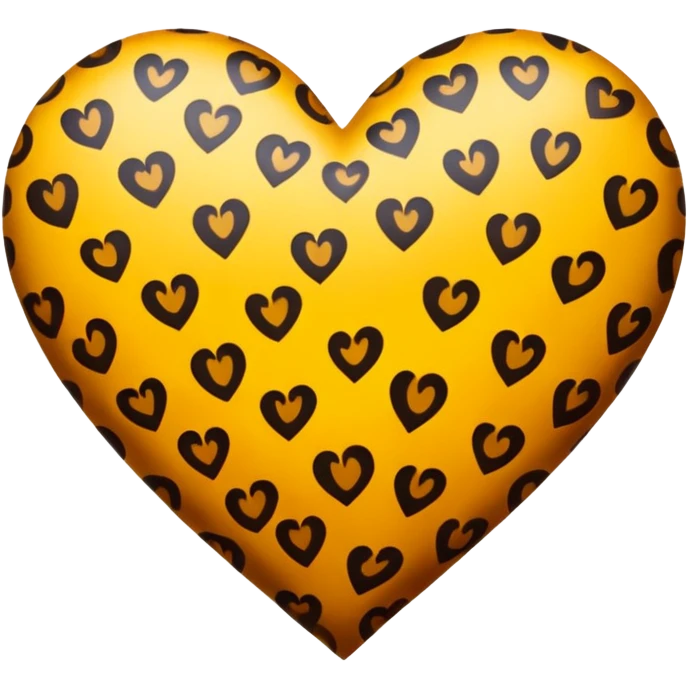 cuore leopardato  emoji