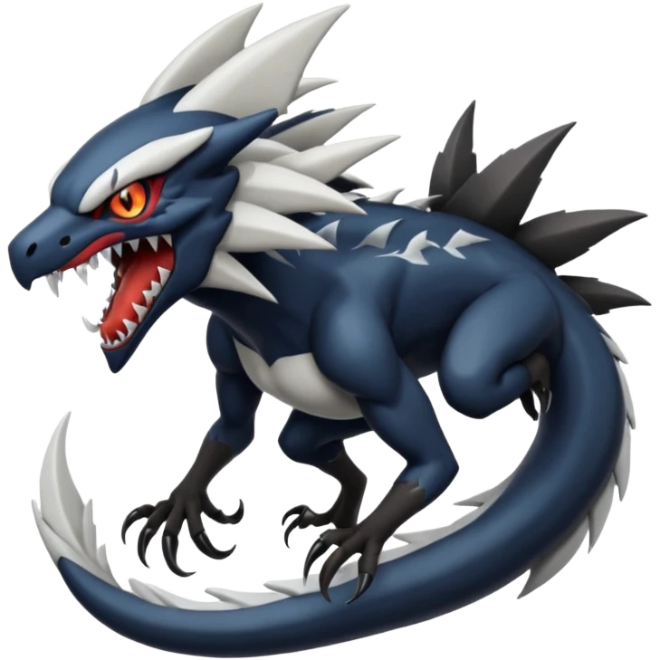 Silvally-Nargacuga-Venom-fusion emoji