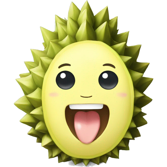 durian cute emoji