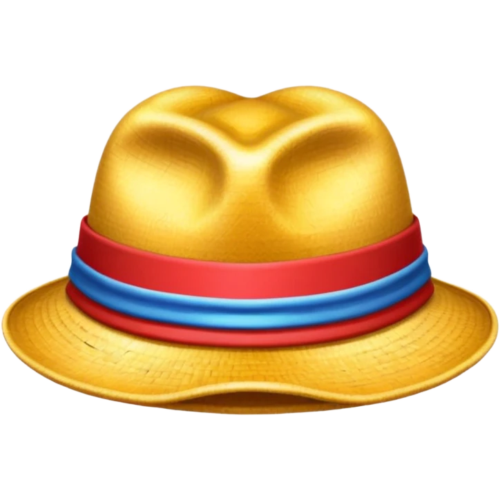 colorful hat emoji