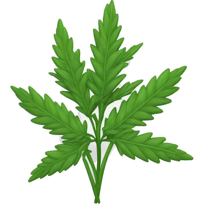 boquet of the weed plant emoji