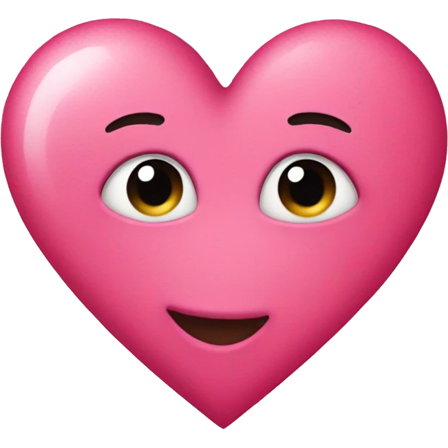 Pink heart emoji