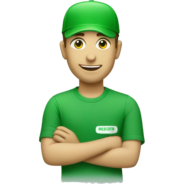 Green distribution company emoji