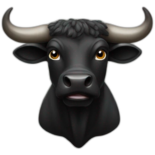Black Bull emoji