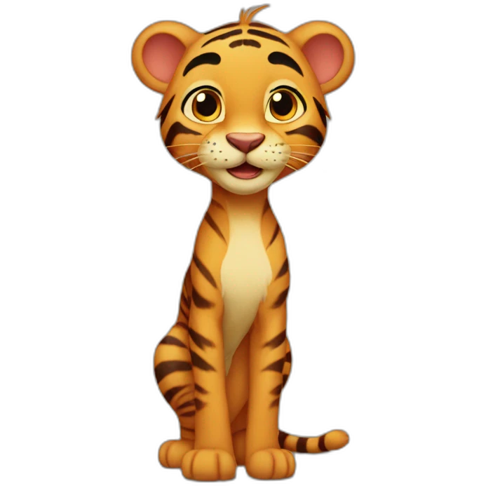 tigga from winnie puh emoji