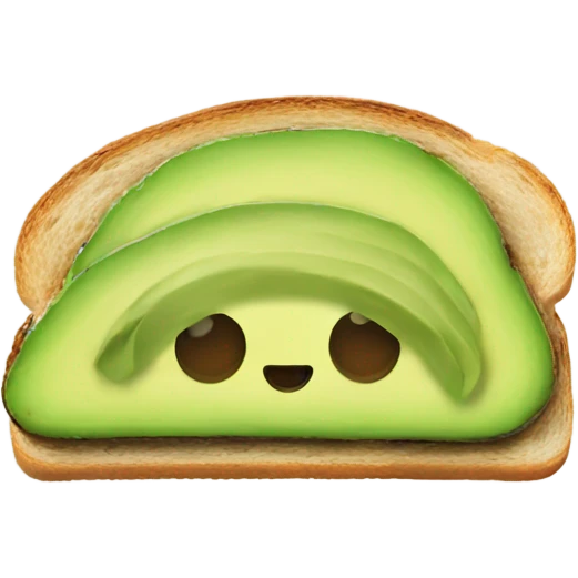 Avocado toast  emoji